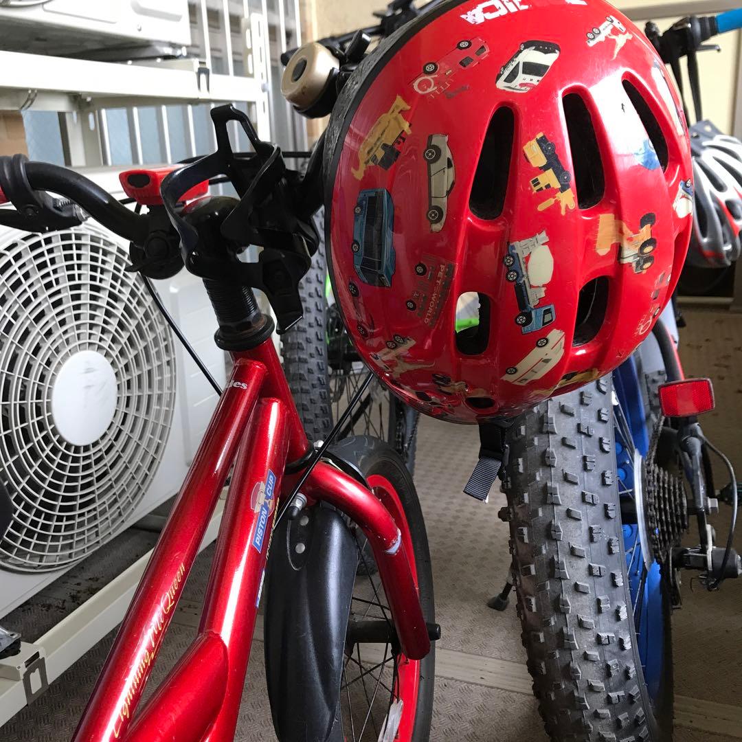 カーズ レース仕様 子供用自転車 レッド