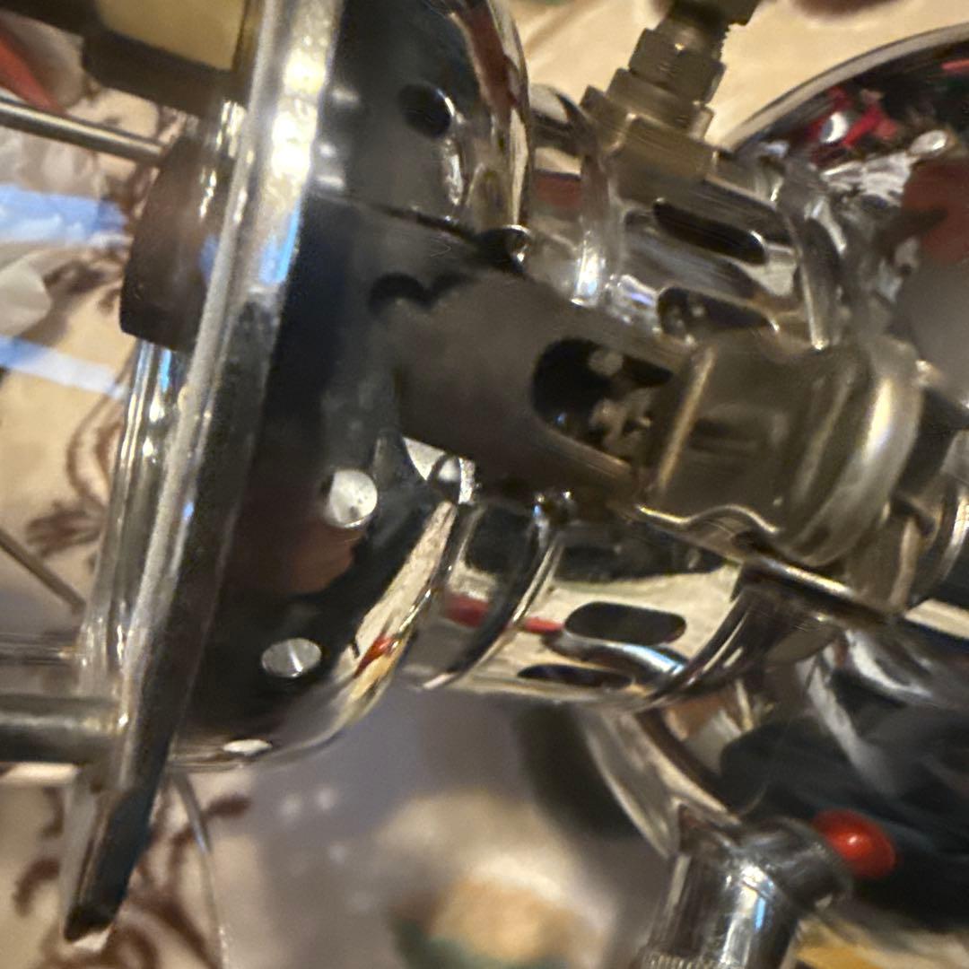 ペトロマックス似　真鍮製バタフライランタン　動作未確認