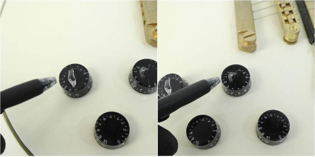 Blitz by Aria Pro II レスポールカスタム ホワイト 付属品有