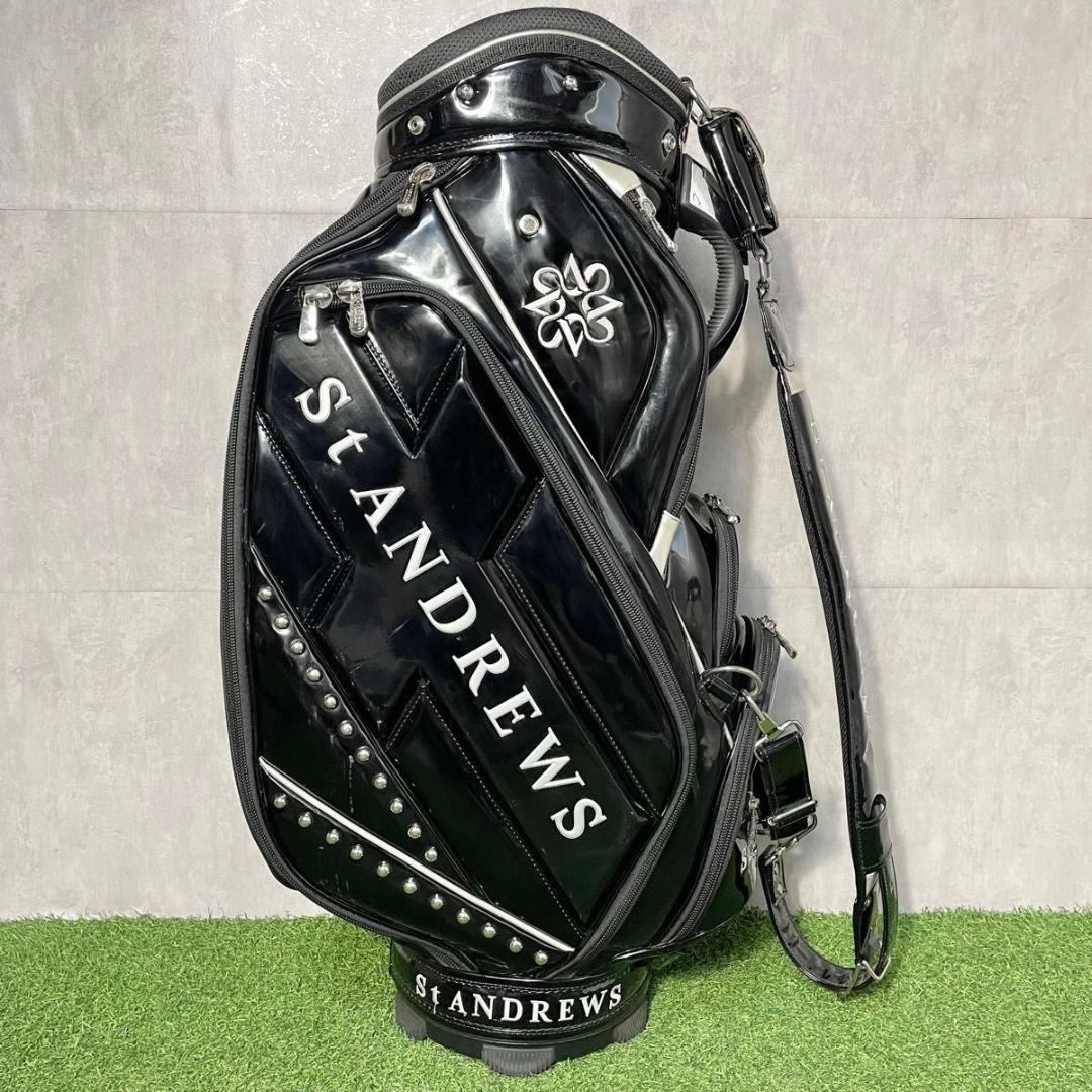 【完売モデル】St ANDREWS セントアンドリュース キャディバッグ ゴルフ
