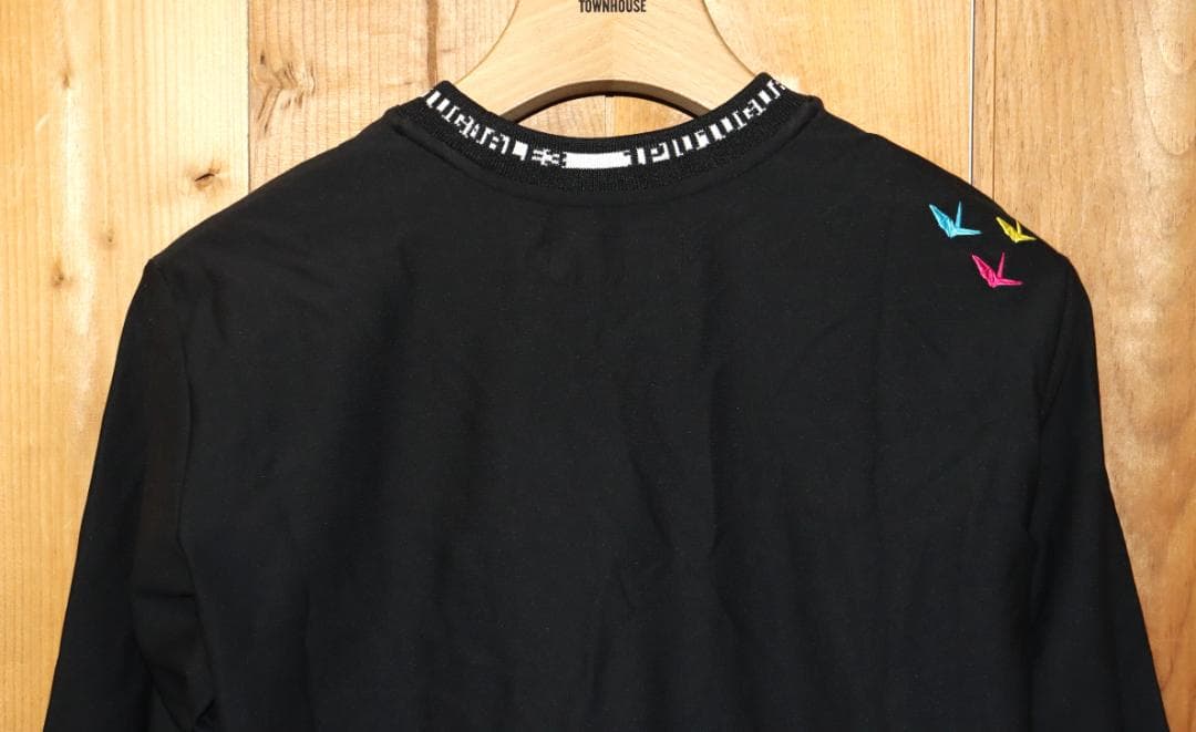 新品 1piu1uguale3 SPORT ロゴ ジャカード クルーシャツ ⅢⒽ