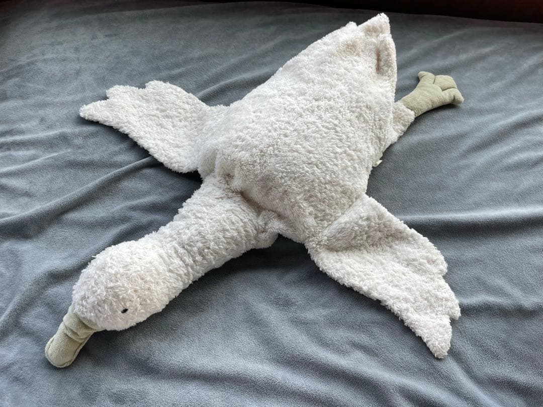 SENGER グースのぬいぐるみ　Lサイズ　オフホワイト