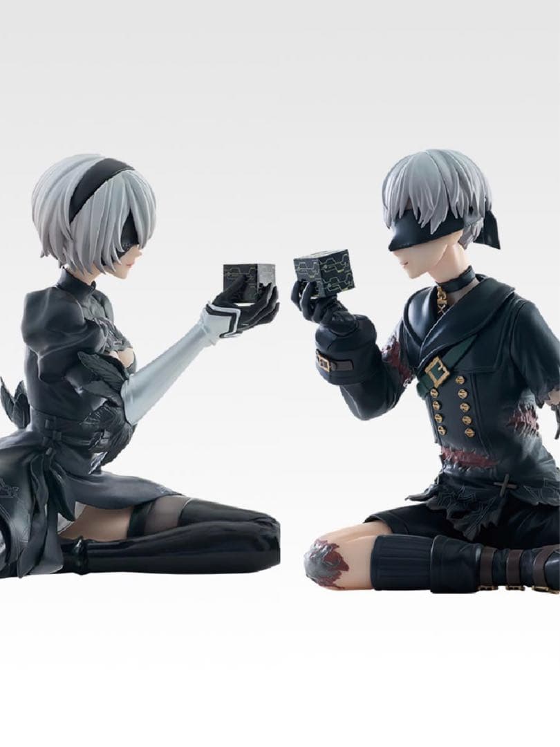 ち*ぃ様 一番くじ Nier ニーアオートマタ B賞C賞 2B 9S フィギュア