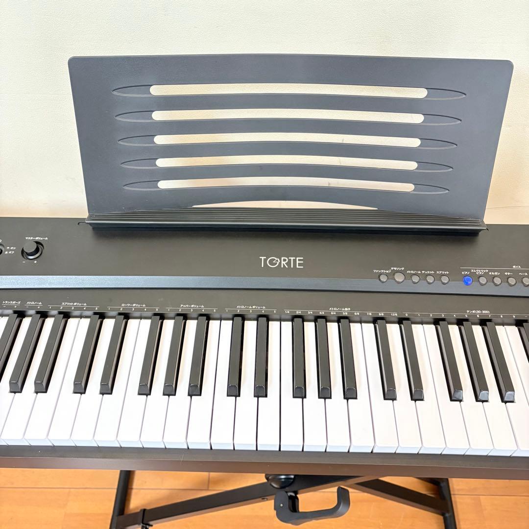【peqqpe 様用】TORTE 88鍵盤電子ピアノTDP-88 スタンド・椅子