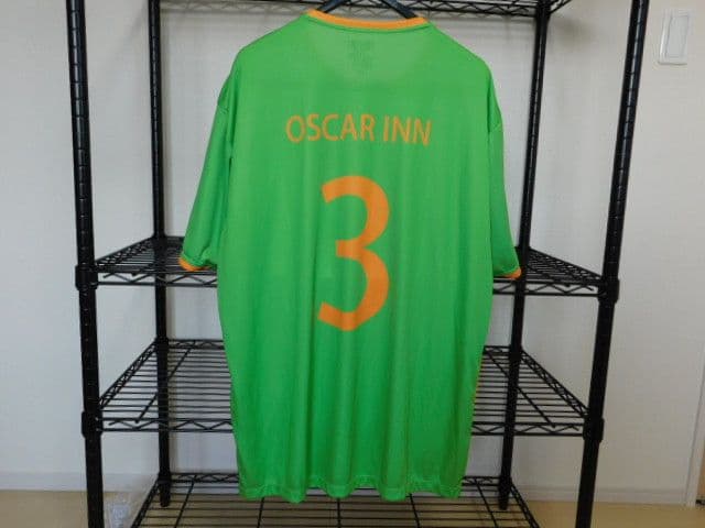 元ブラジル代表 オスカール氏のブラジリスFC(所有クラブ)サイン入ユニフォーム