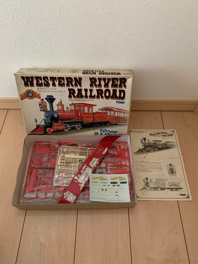 ウエスタンリバーレールロード　プラモデル