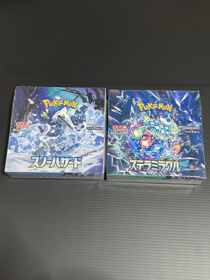 ポケカ　シュリンク付き未開封BOX ステラミラクル　スノーハザード