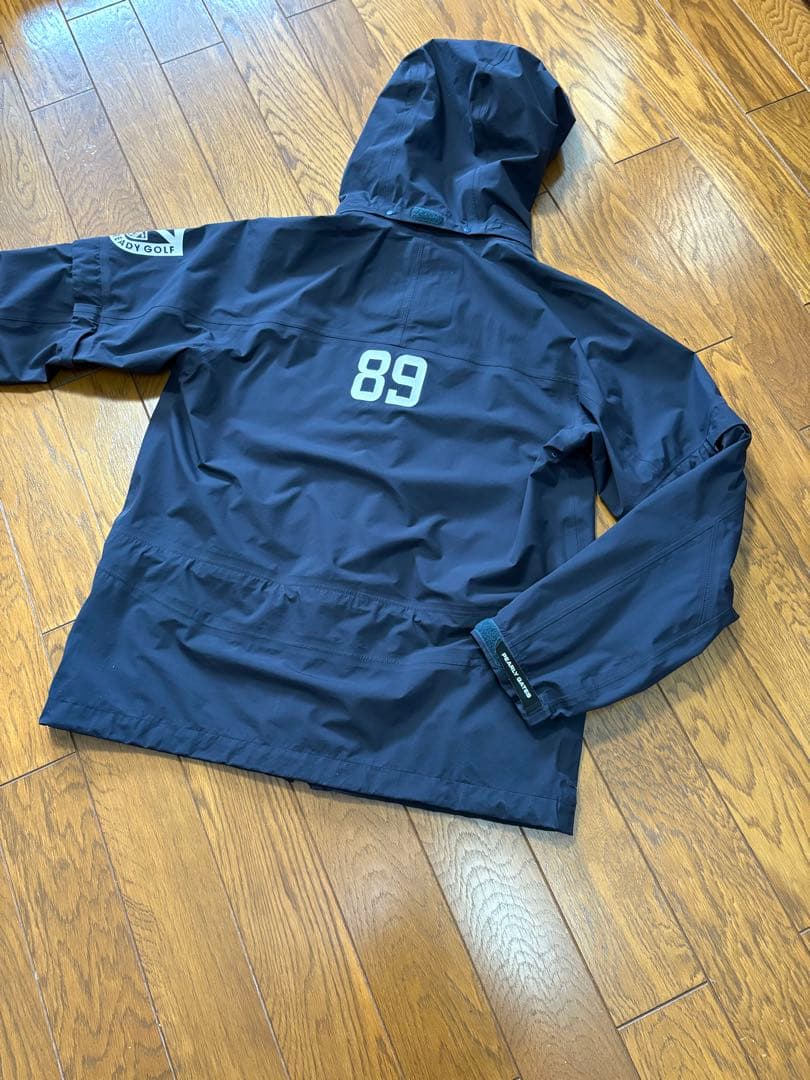 高級！パーリーゲイツ ゴルフジャケット フリースインナー付パーカー サイズ6