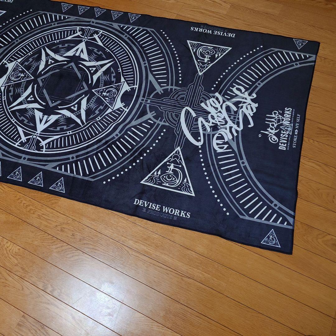 DEVISE WORKS デバイスワークス コット用ビックタオル デバイス紋章柄