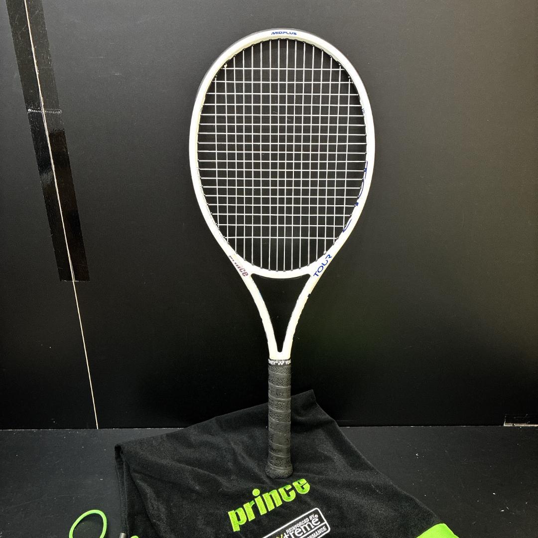 prince　tour 100 プリンス　ツアー　硬式テニスラケット　カバー付き