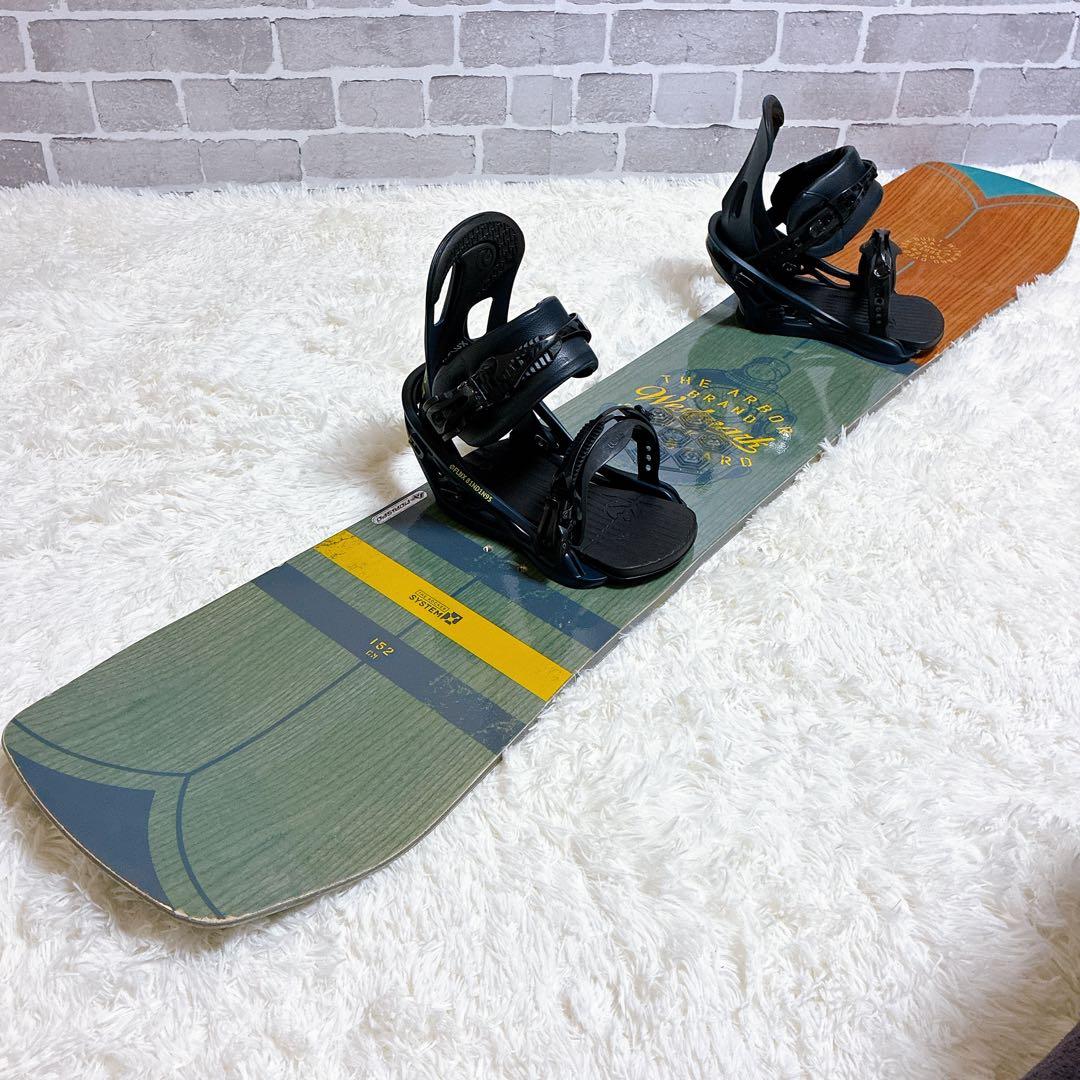 アーバーWestmark Camber 152 スノーボードバインディングセット
