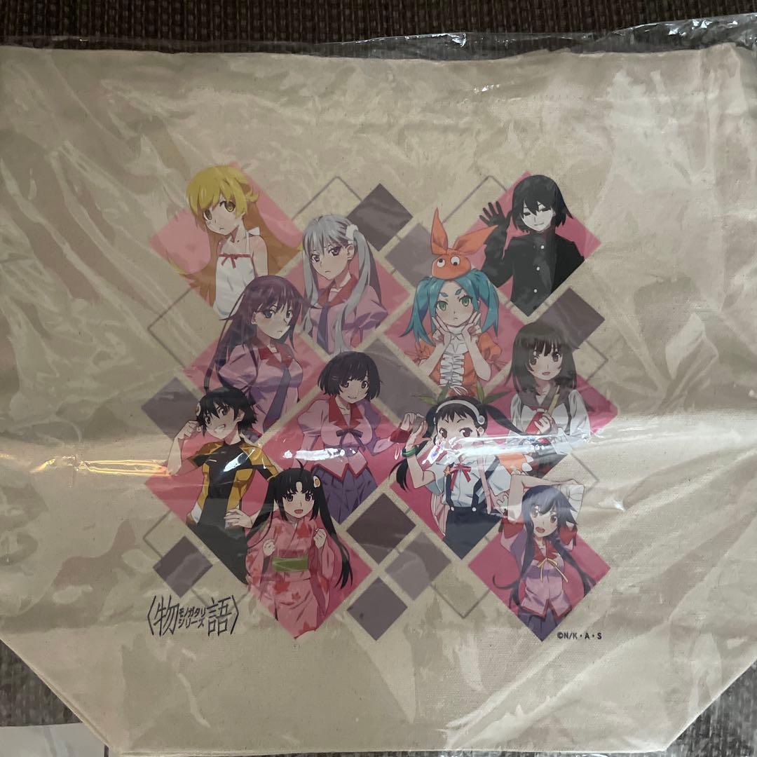 戦場ヶ原ひたぎ　フィギュア　新品未開封　物語シリーズトートバッグクリアファイル付