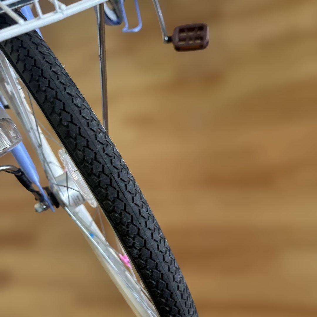 【使用3回のみ】子供用自転車24インチ　折りたたみ式