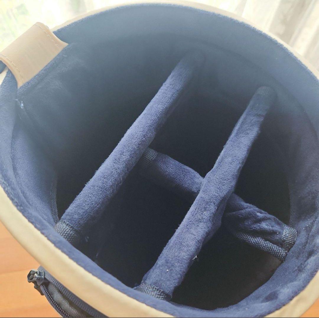 希少完売✦BRIEFING ✦ ゴルフバッグ ✦ホワイト/ネイビー✦ CR-6