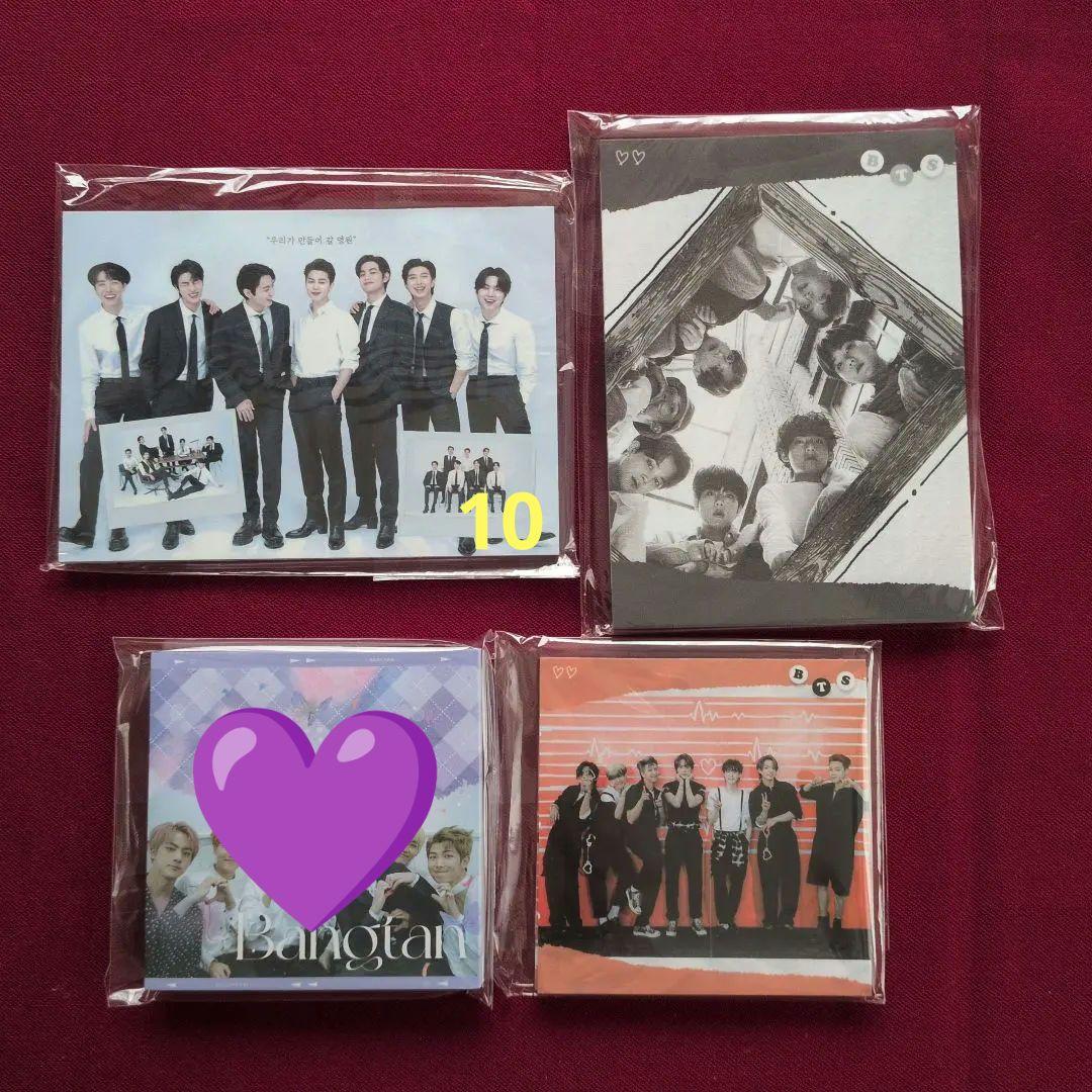 BTS メモ帳大　オール　韓国製作者様　バラ ②