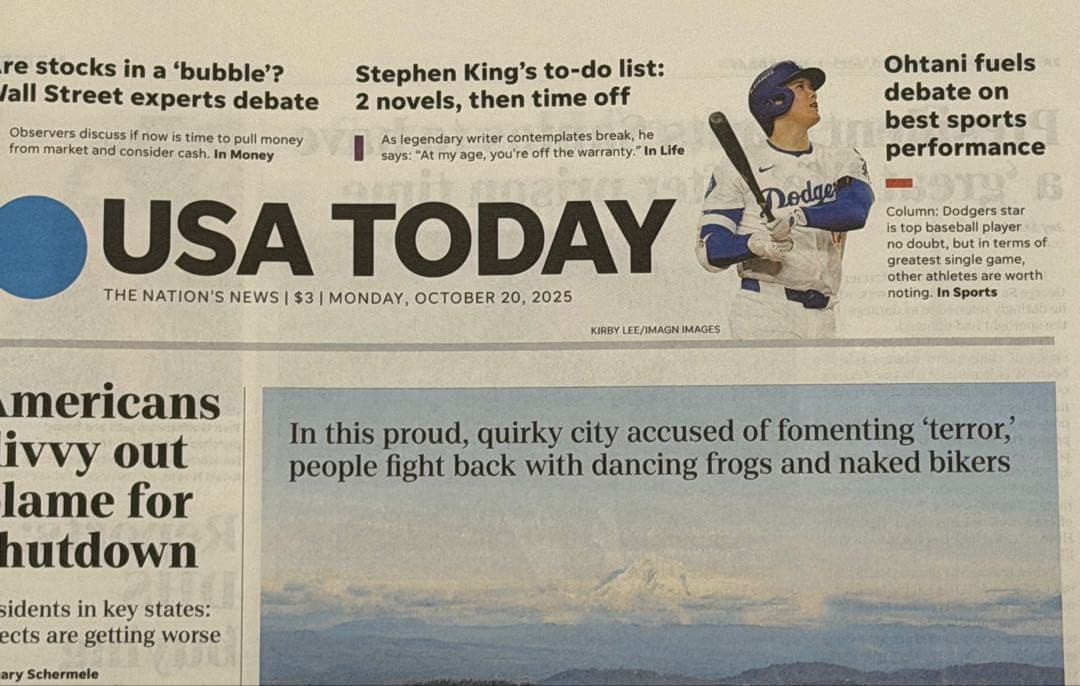 超激レア！USA Today【ドジャース 大谷翔平 伝説の試合】額縁入り　②