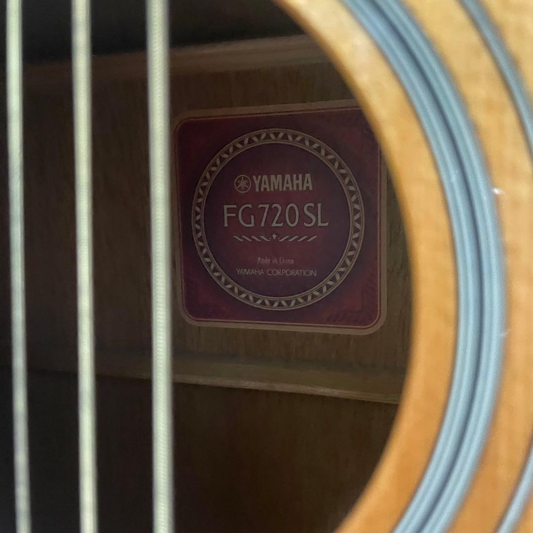 ◯Yamaha アコースティックギター GF720SL ケース付き 左利き用