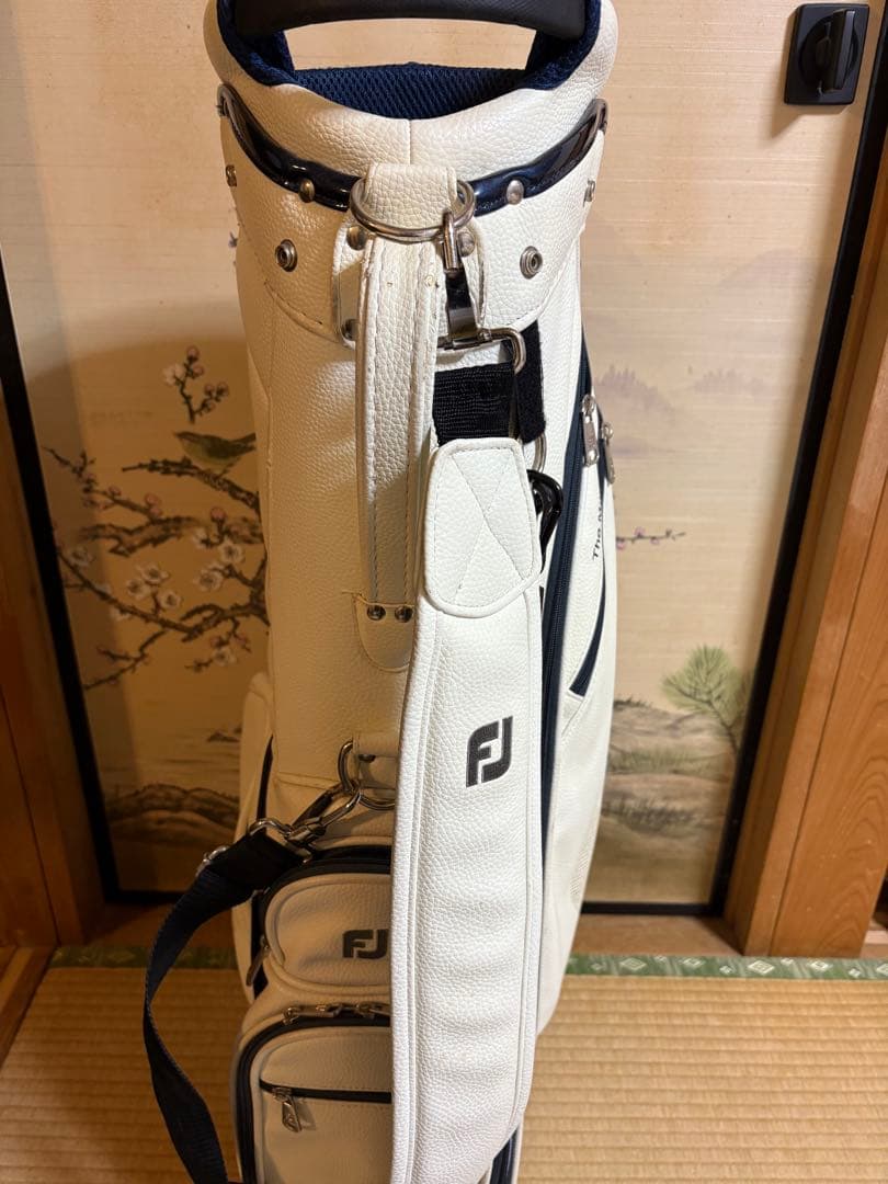 FJ ゴルフバッグ・キャディバッグ ホワイト