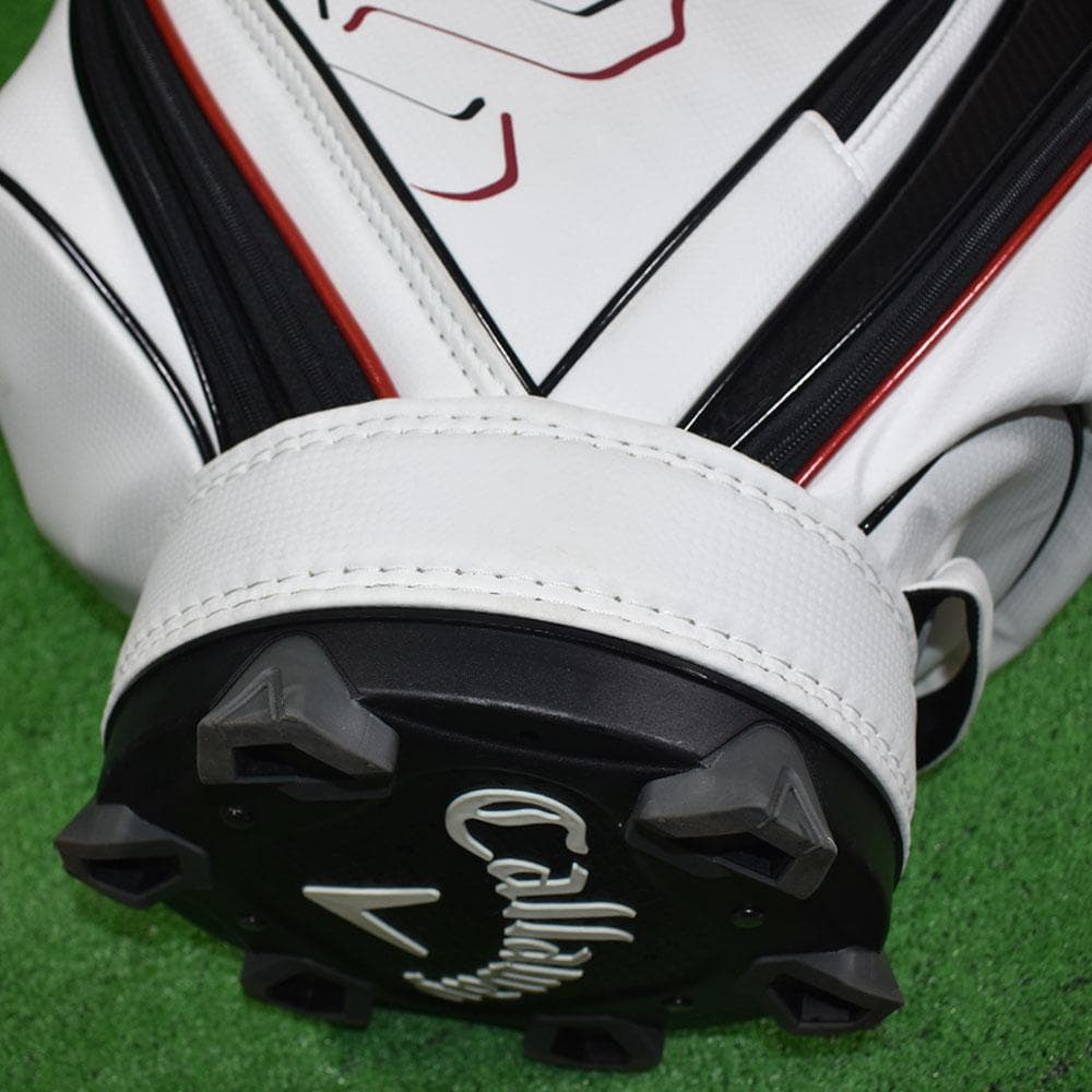 Callaway/キャロウェイ キャディバッグ9型【ホワイト】美品！