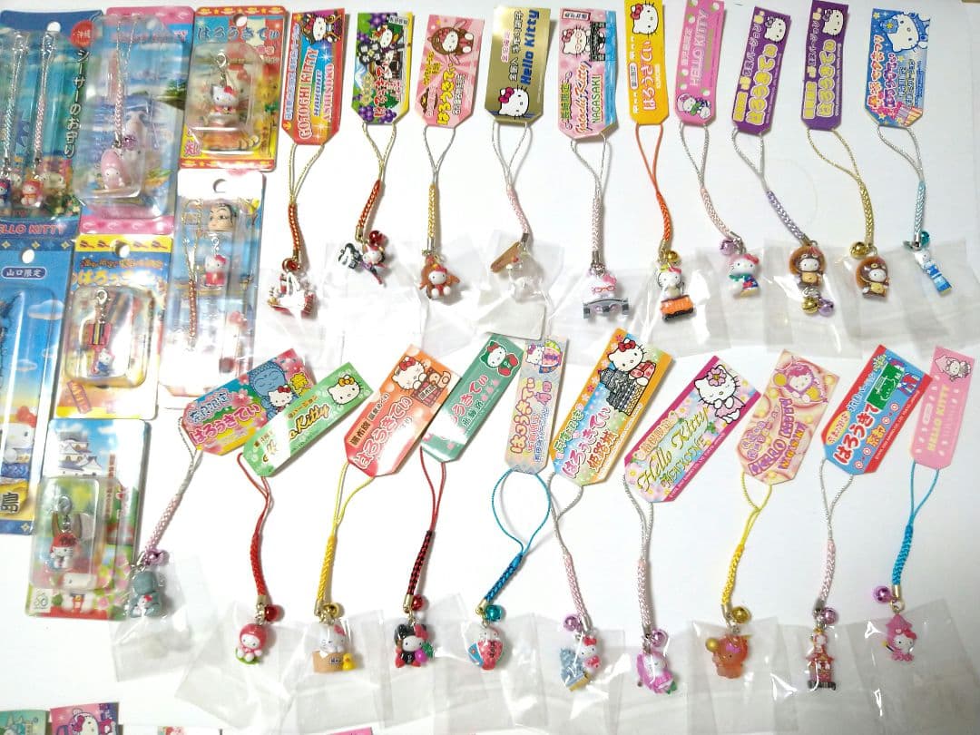 ご当地ハローキティ　根付　チャーム　HelloKitty　レア　まとめ売り
