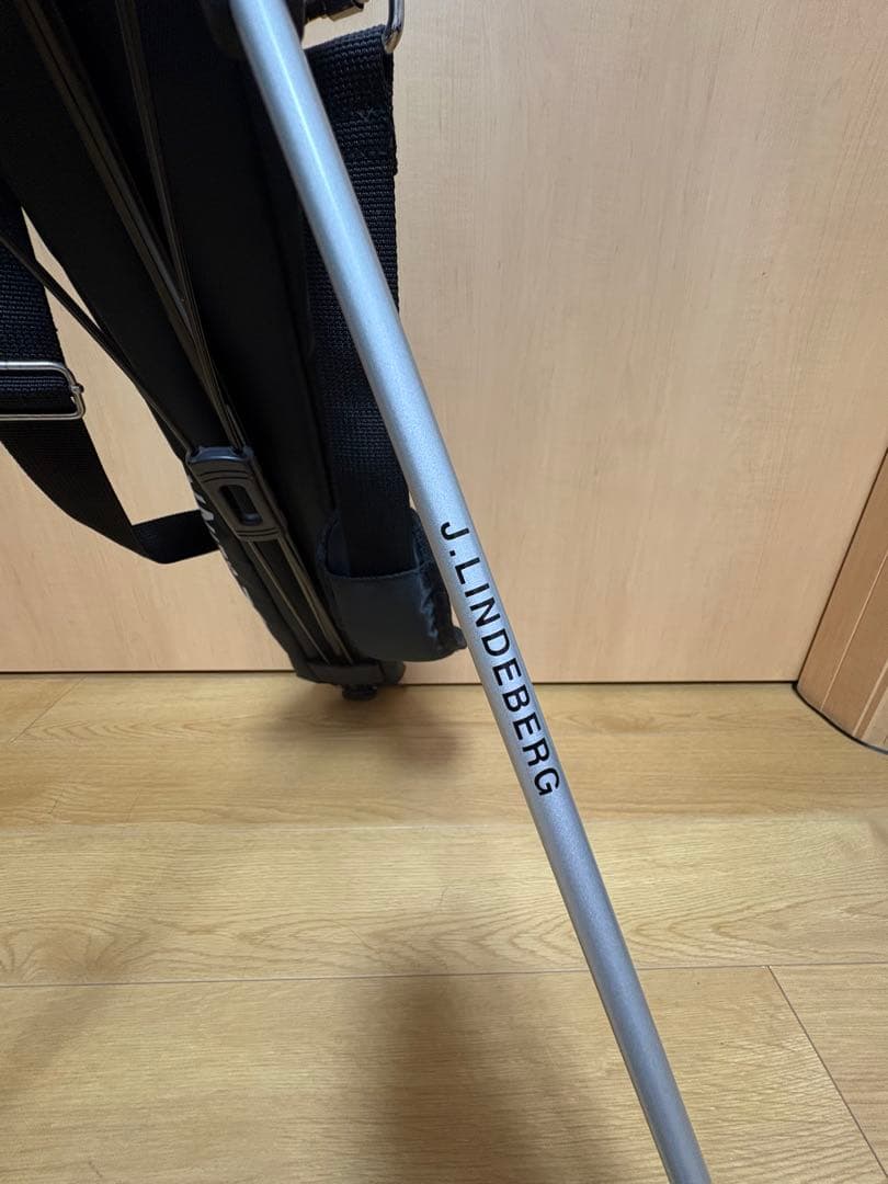 J.LINDEBERG セルフスタンドバッグ ブラック