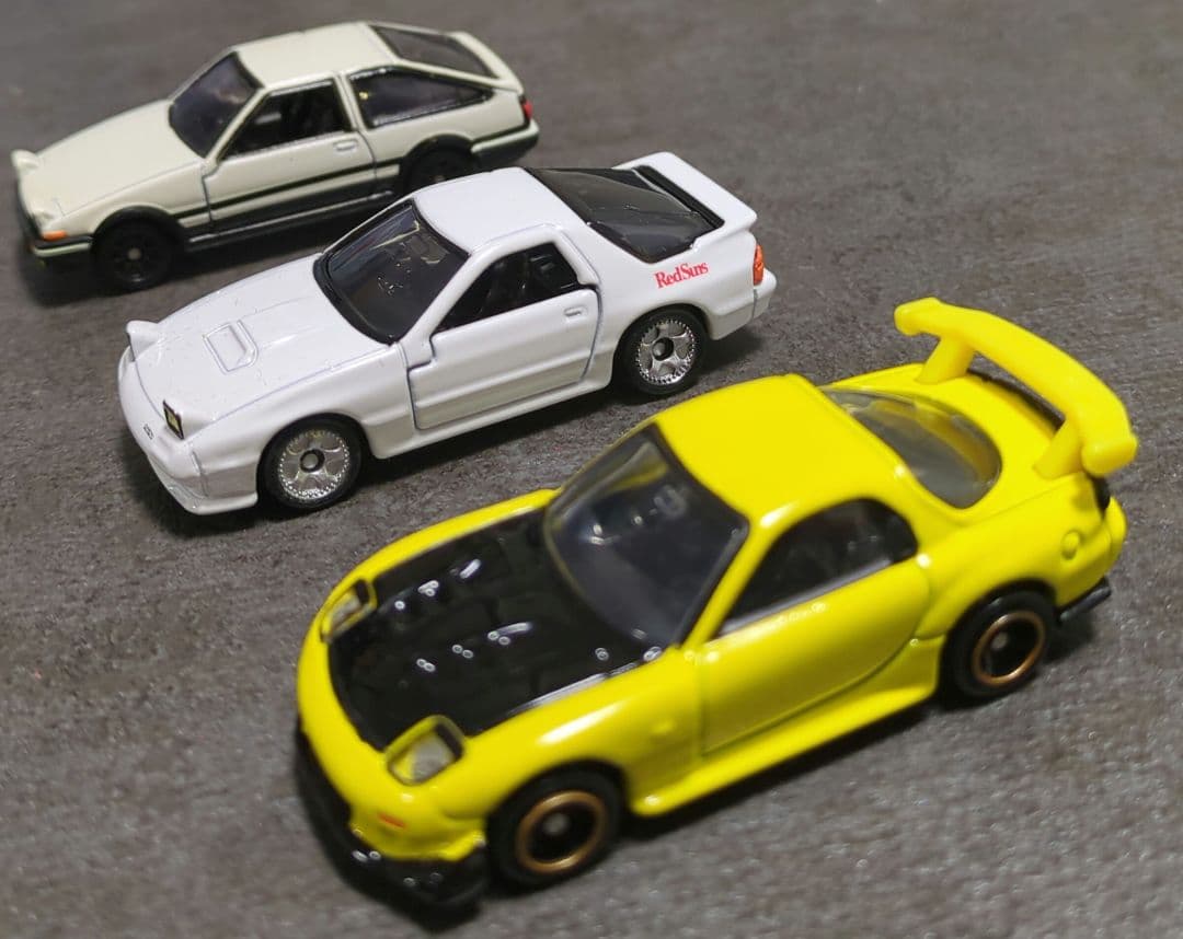 イニシャルD風ミニカー 9台セット （トミカ ホットウィール）