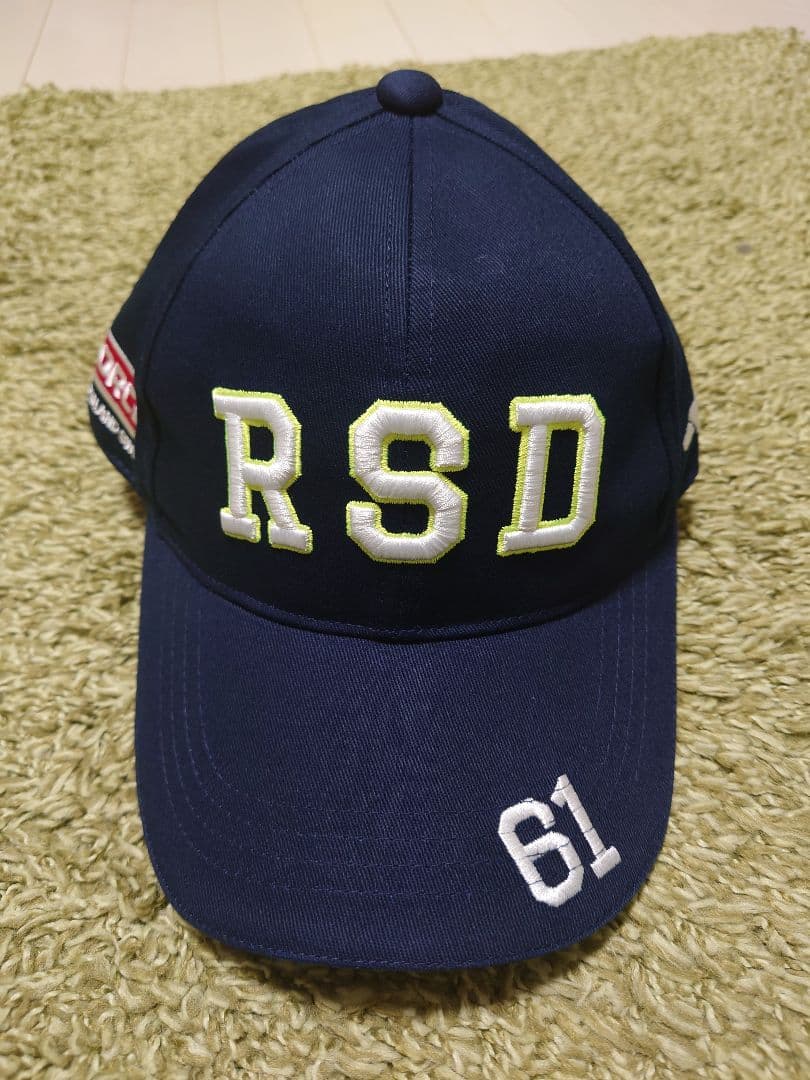 ラフアンドスウェル RSD刺繍キャップ ネイビー 61 新品