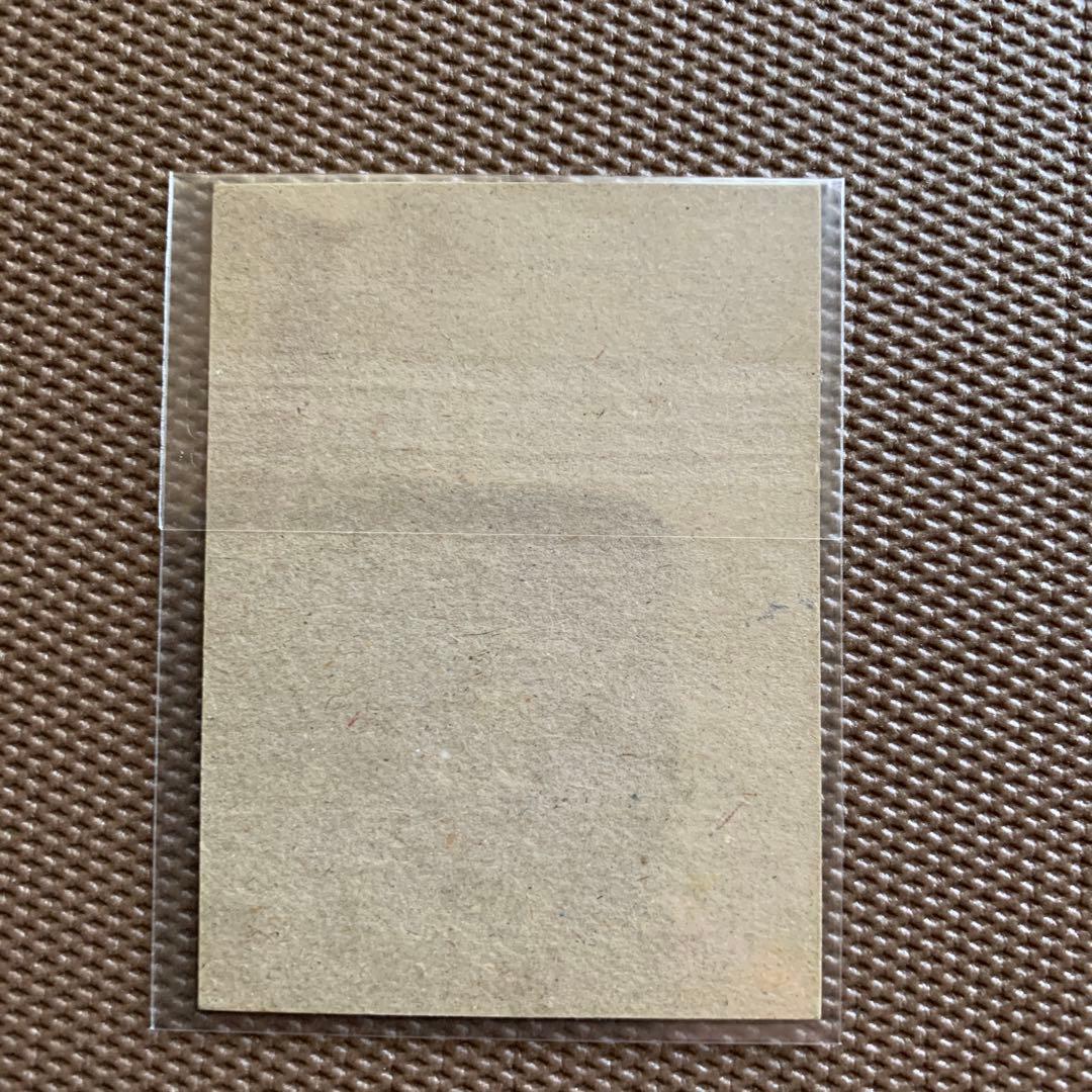 カルビー旧仮面ライダー【152番】エラーボール紙