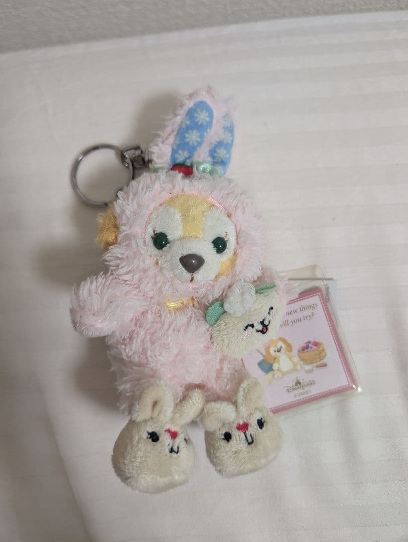 クッキーアン ぬいぐるみ キーホルダー 【香港ディズニー】イースター