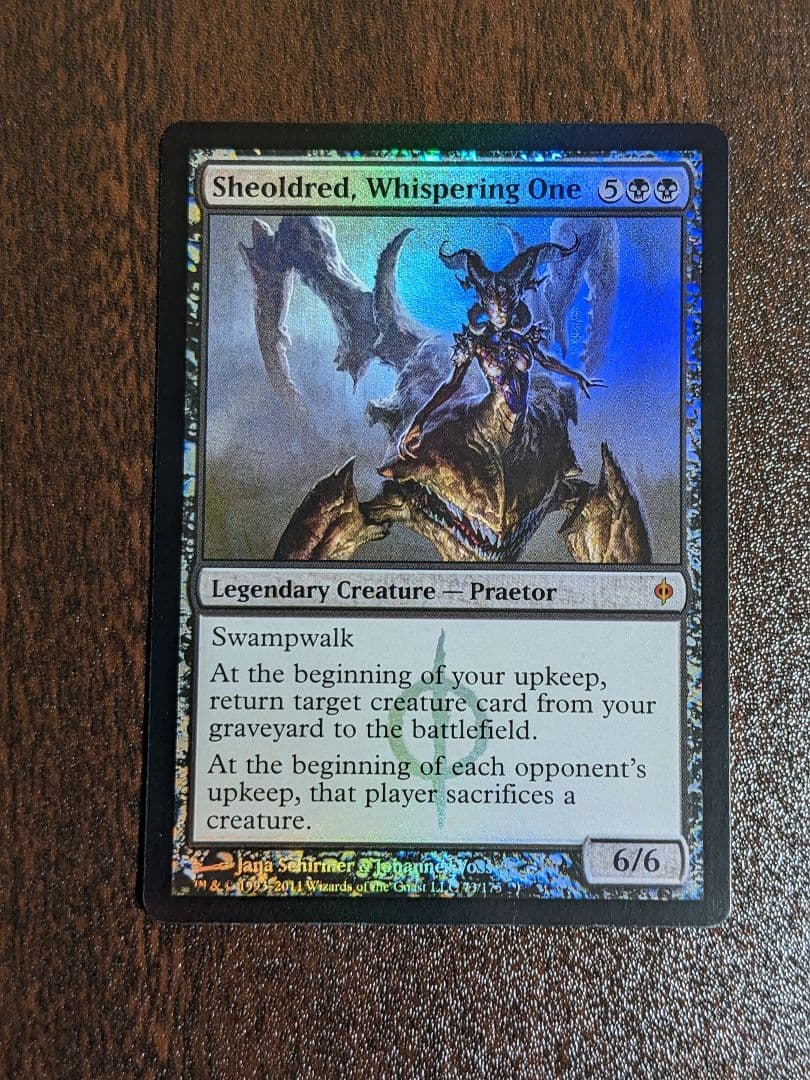 MTG  「囁く者、シェオルドレッド」　NPH 英語版foil
