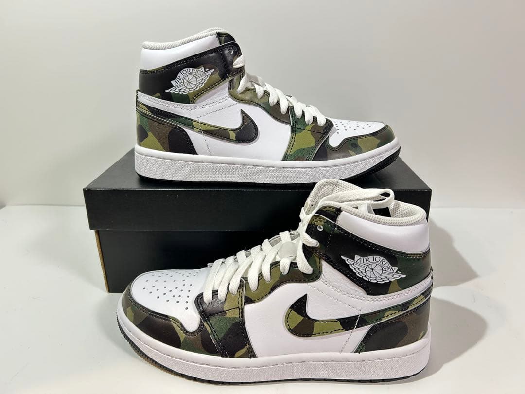 【新品】NIKE エアジョーダン1 ハイ ゴルフ \"Camo/White\"