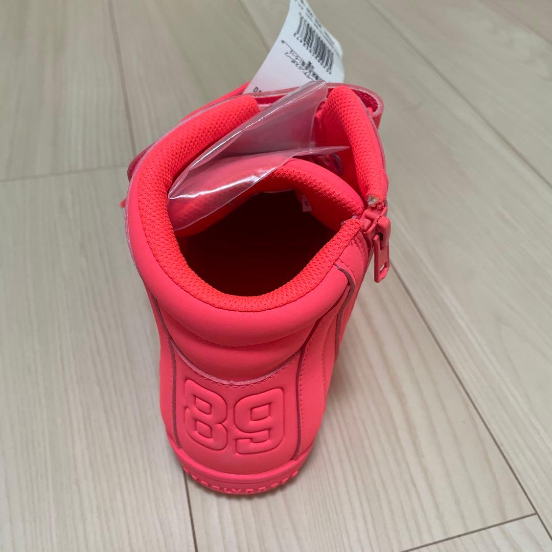 新品未使用PEARLY ピンク ハイカットシューズ 24cm