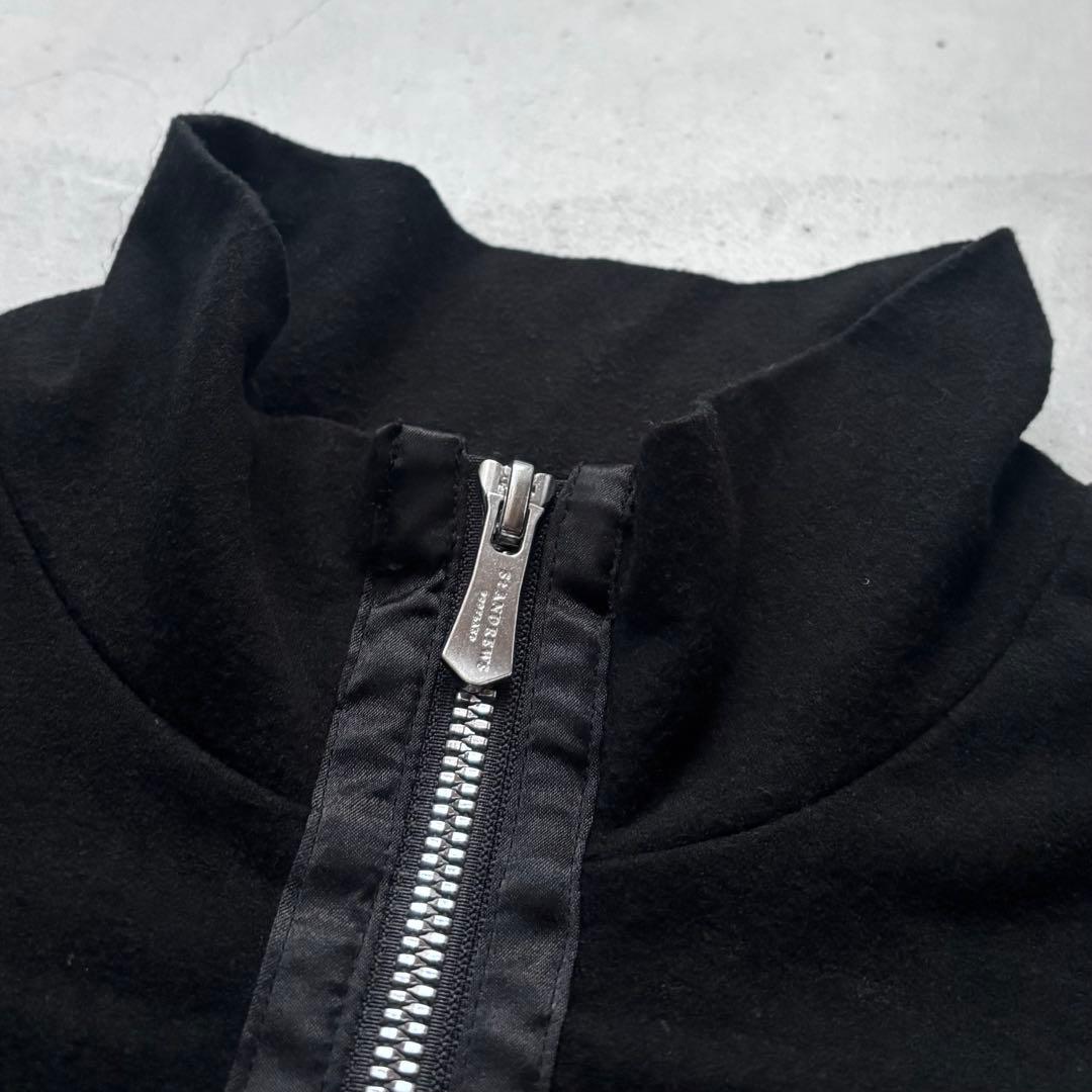 St ANDREWS セントアンドリュース ベア天竺ハーフジップハイネックシャツ