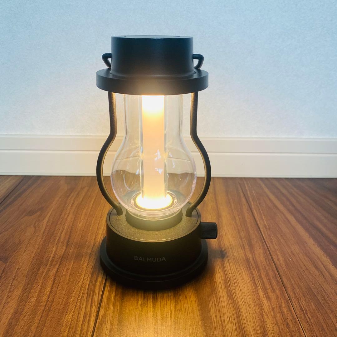 BALMUDA ランタン型LEDライト ブラック