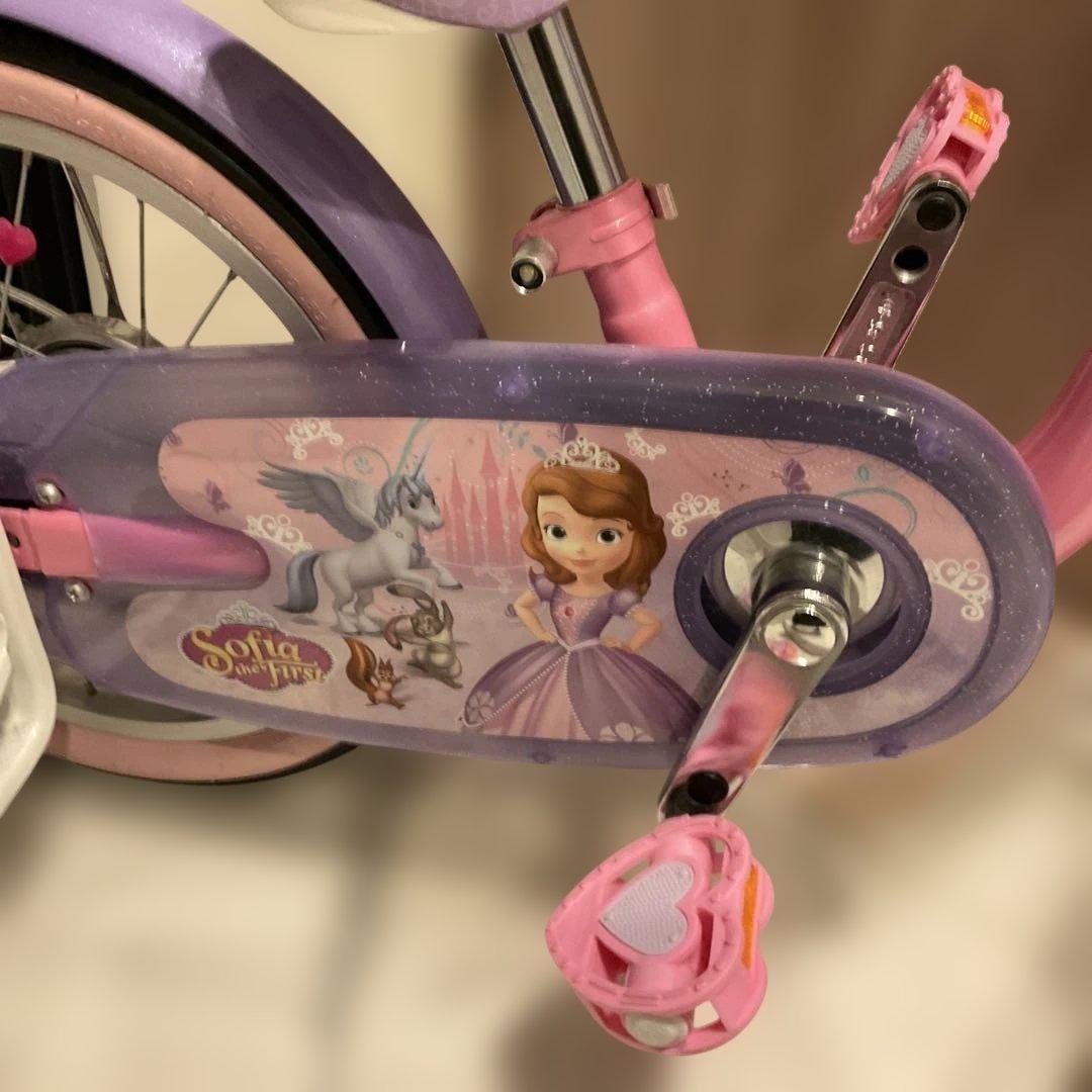 Q*ま様 子供用自転車 プリンセス・ソフィアデザイン　16インチ