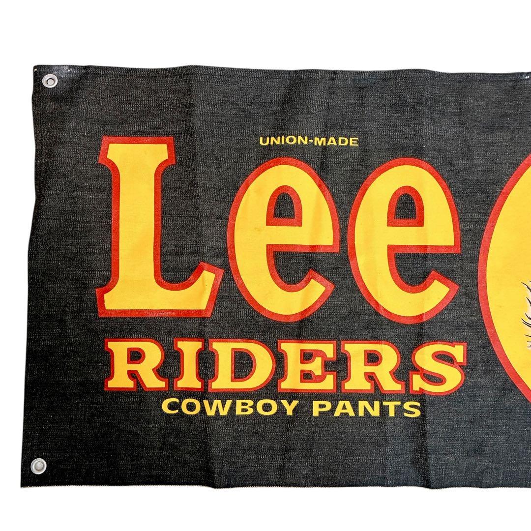 非売品 ヴィンテージ 90s Lee 大型 デニムバナー タペストリー 壁掛け