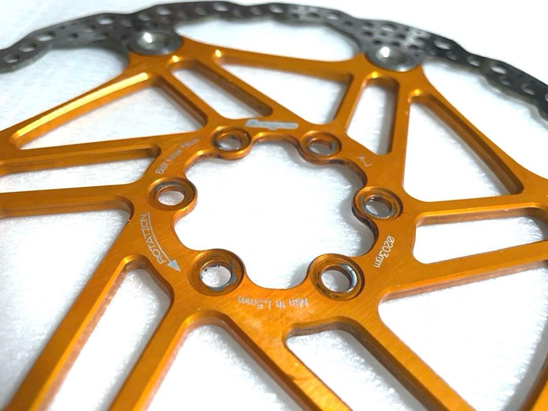 HOPE ディスクローター 203mm オレンジ