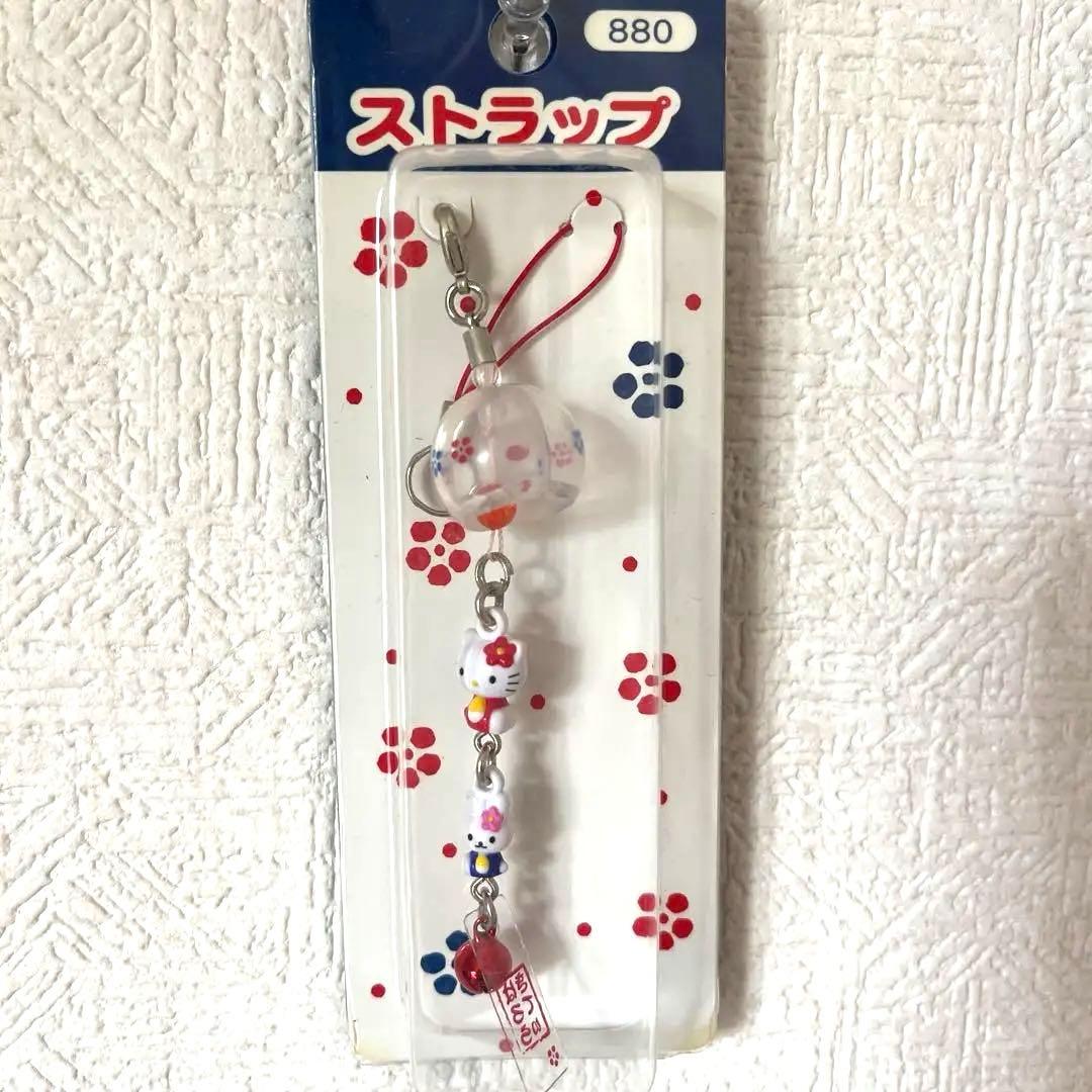 レア！キティストラップ ふうりん