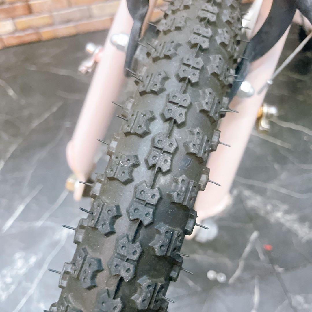 【20】子供用自転車 子供車 KhodaaBloom 薄ピンク 16インチ