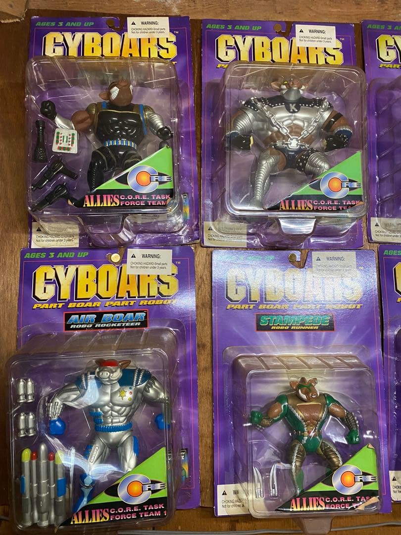 Cyborgs 1996年 フィギュアセット 未開封