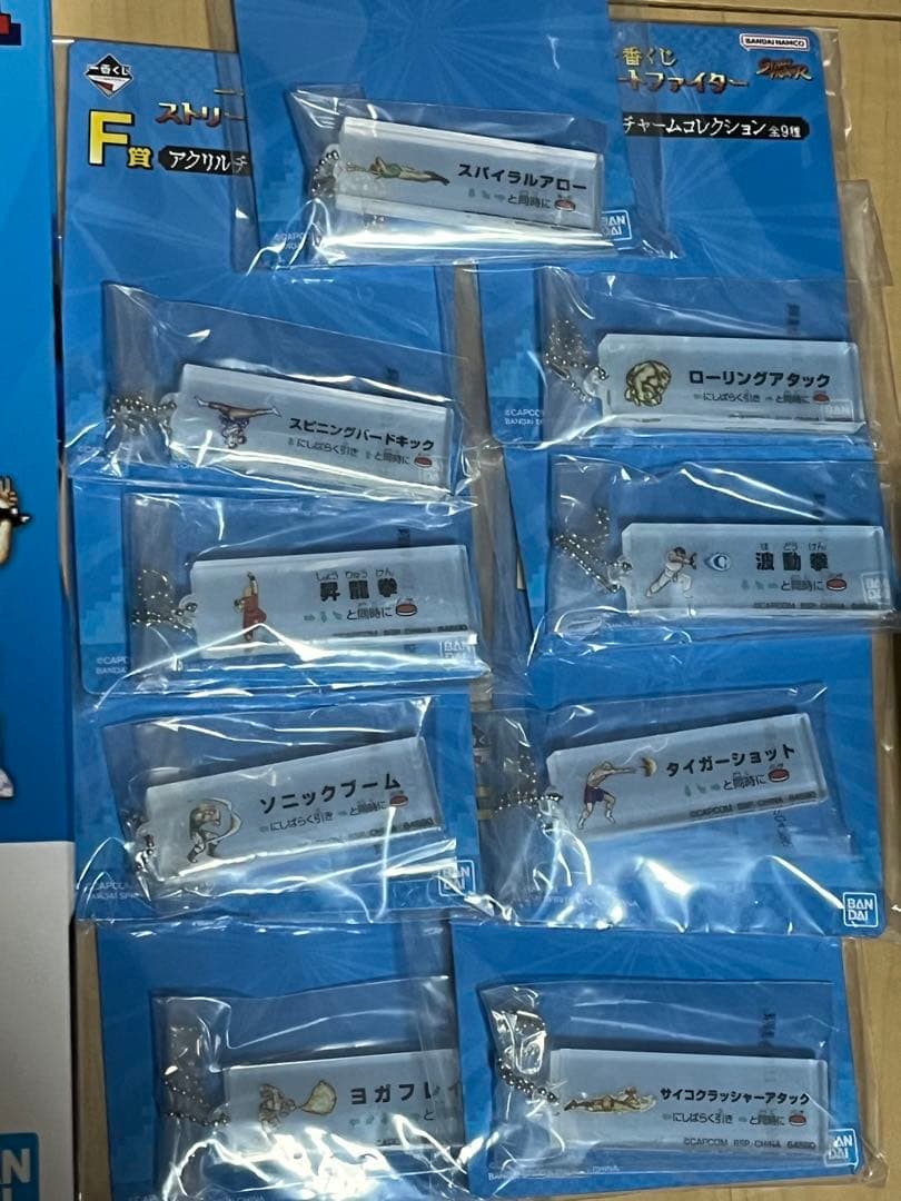 ストリートファイター 一番くじ A賞 春麗 F賞 アクリルチャームコレクション