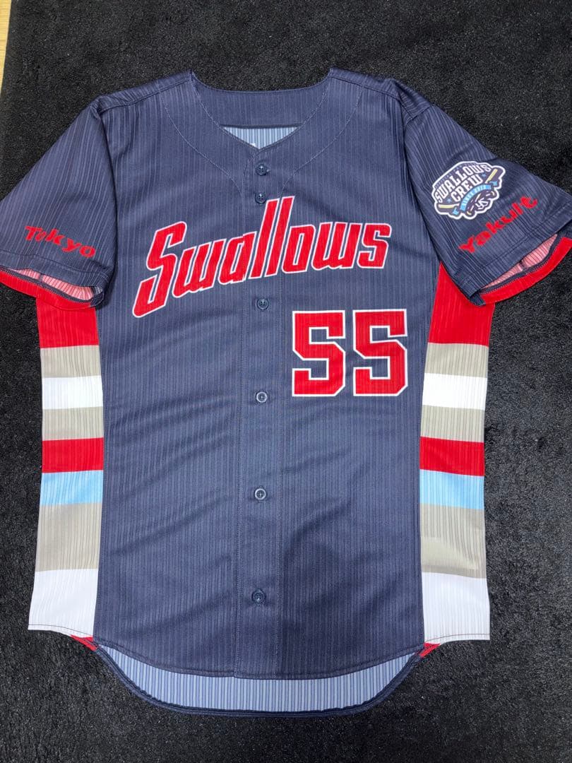 東京ヤクルトスワローズ 村上宗隆 プロコレ ユニフォーム CREW2021 M
