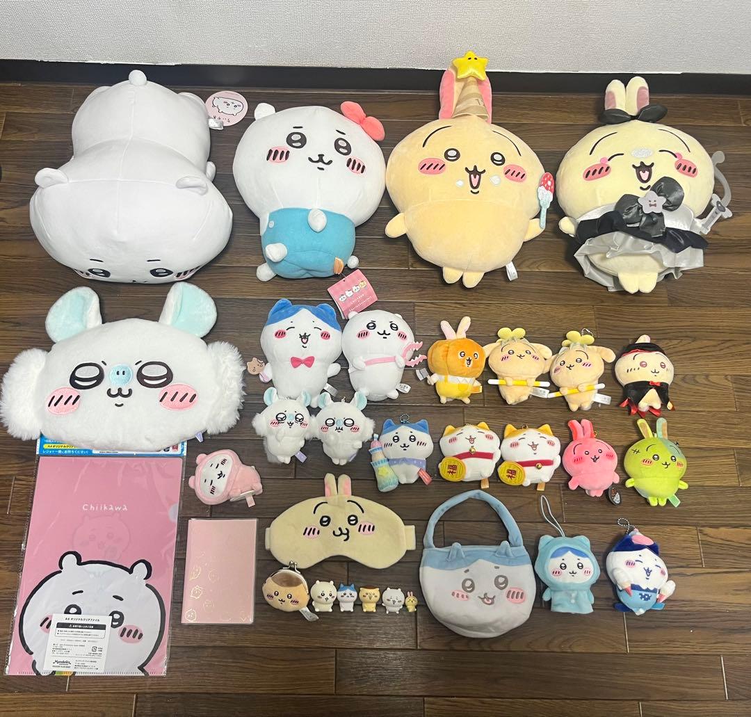 ちいかわ　chikawa まとめ売り　ぬいぐるみ　マスコット　手帳　ファィル