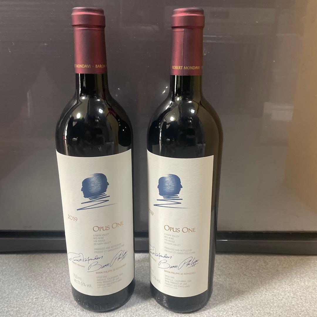 2本 オーパス・ワン 750ml Opus One 2019 （19)