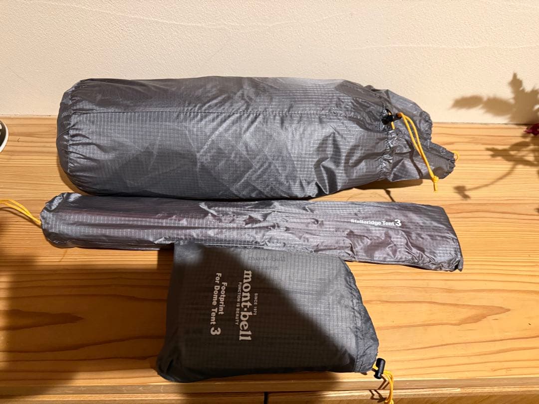 【値引きあり！？】mont-bell ステラリッジ3➕フットプリント