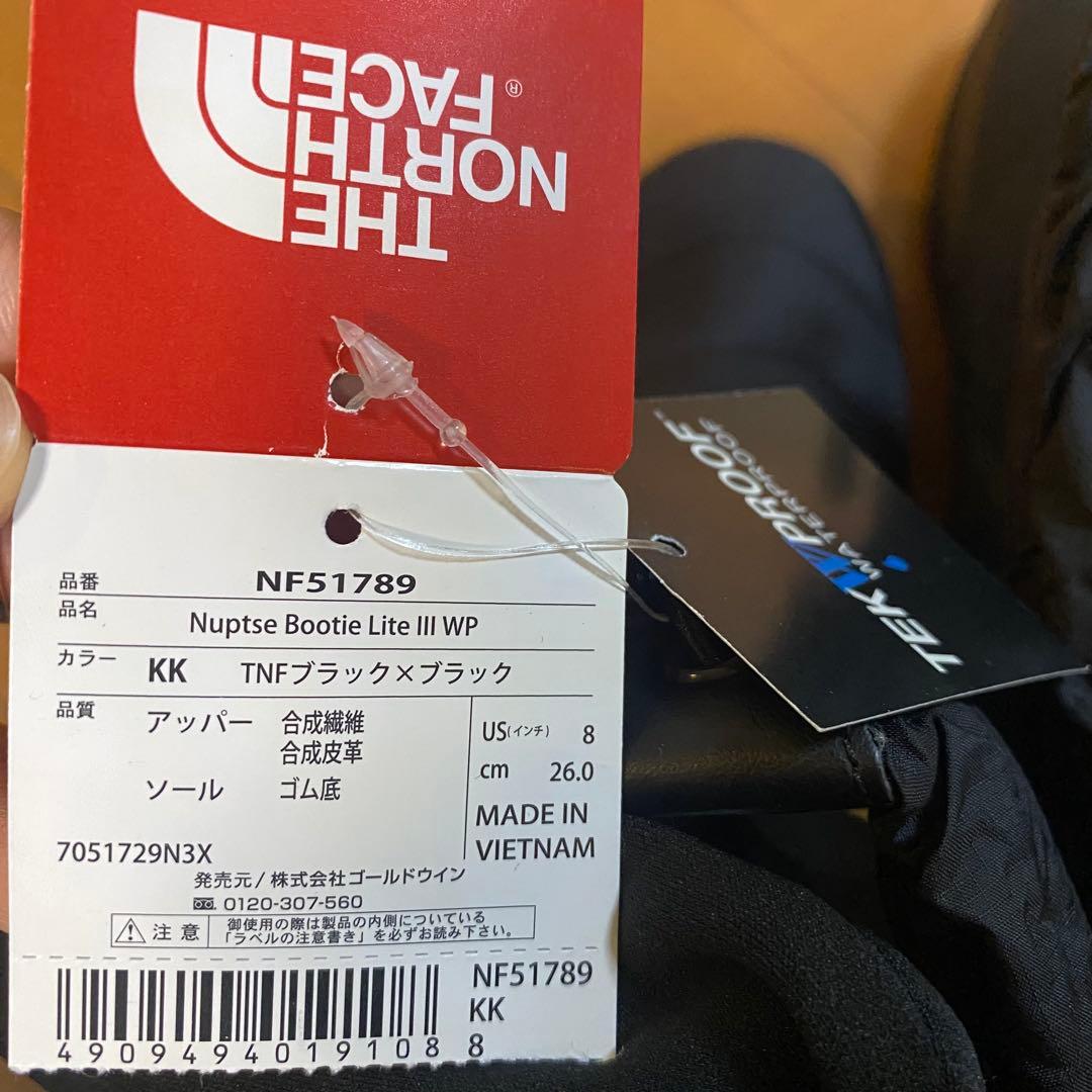 THE NORTH FACE スノーブーツ26 新品タグ付き