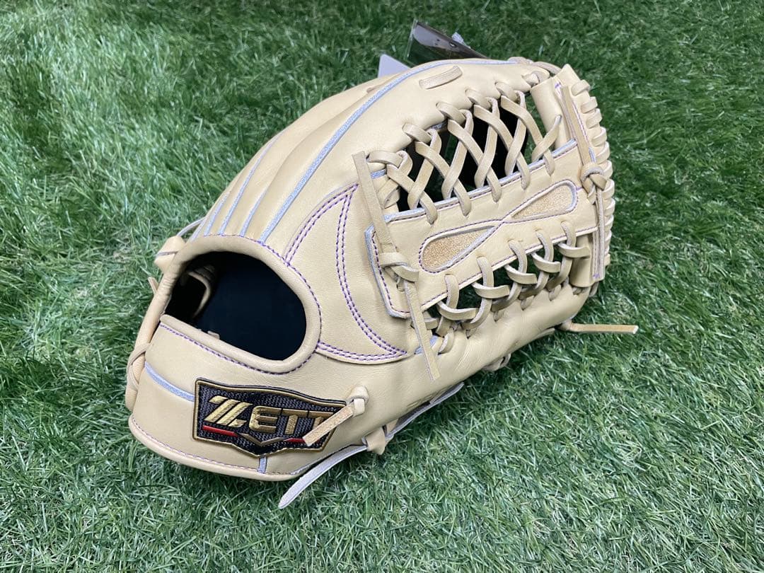【ZETT】硬式内野手用グラブ　中川モデル　パステルブラウン　2025右投げ