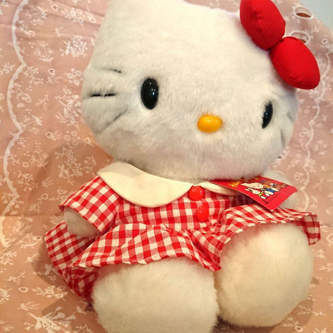 レトロキティぬいぐるみ