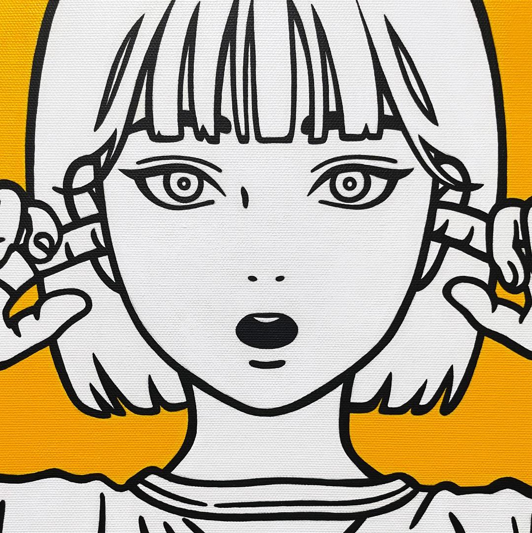 【原画】手描き/現代アート/キャンバス/一点物/絵画/インテリア/アート