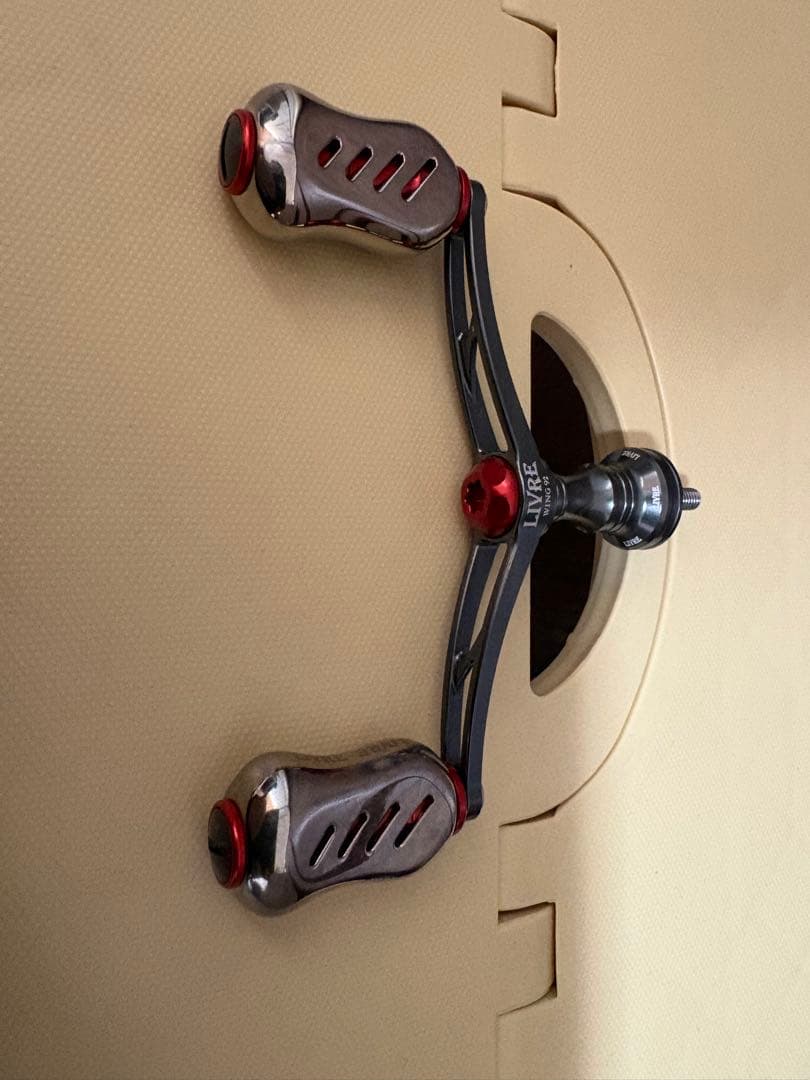 リブレ ウイング 92 WING ダブルハンドル シマノ用　レッド　超美品